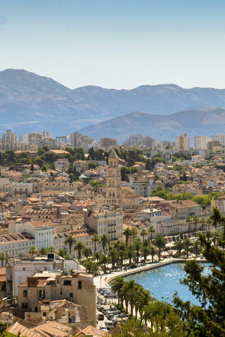 Veduta panoramica di Spalato.