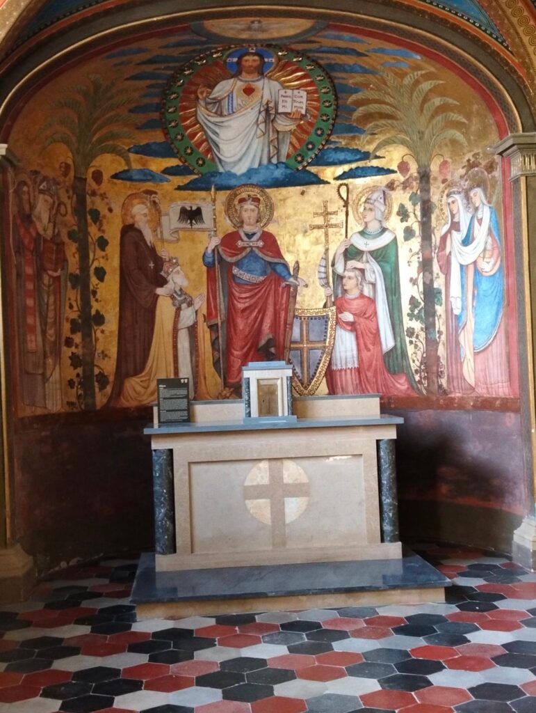 La Cappella Boema all'interno della Villa Fabbri.